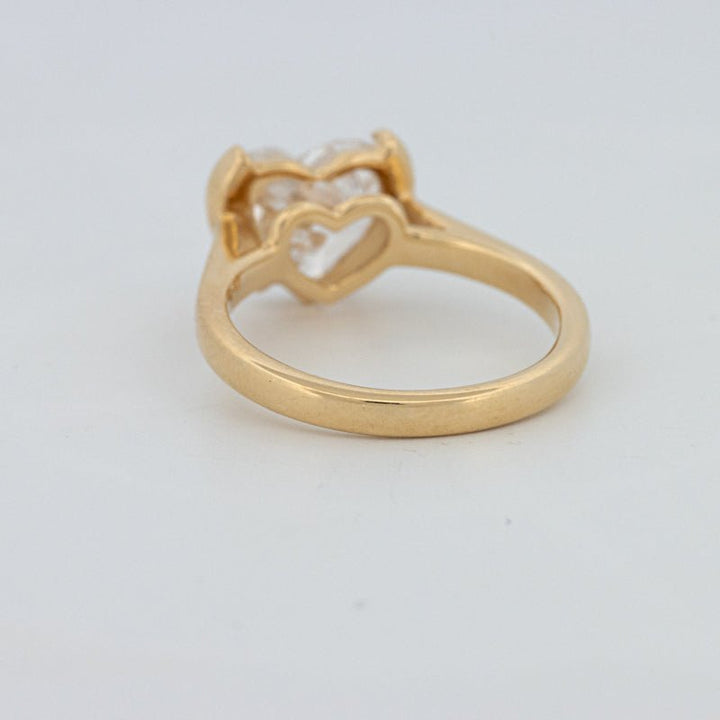 1.50 CT Heart - Shape Pinky Ring (LG) - ZIZOV DIAMONDS