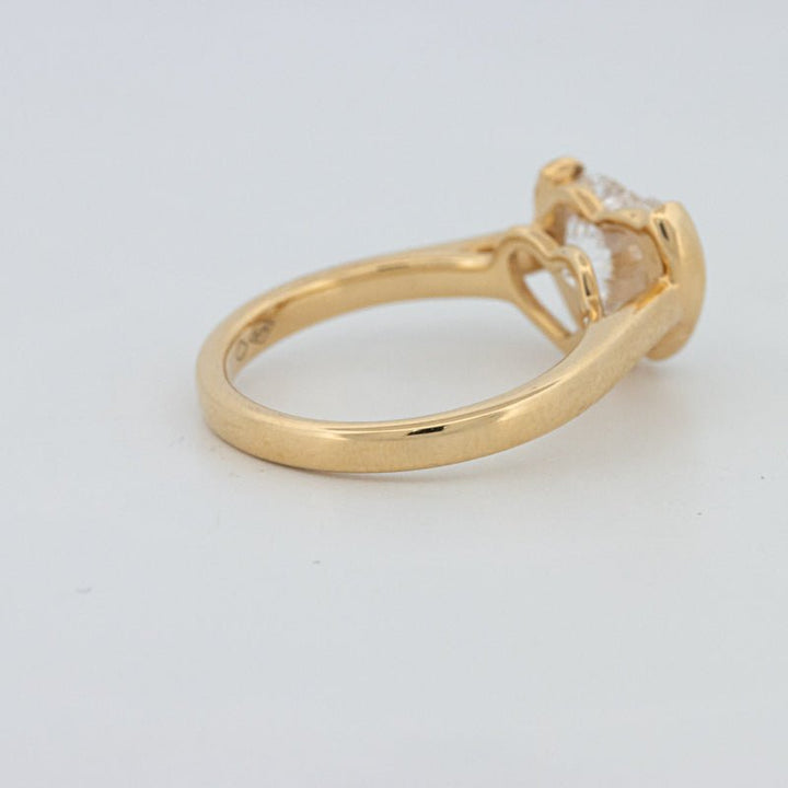 1.50 CT Heart - Shape Pinky Ring (LG) - ZIZOV DIAMONDS