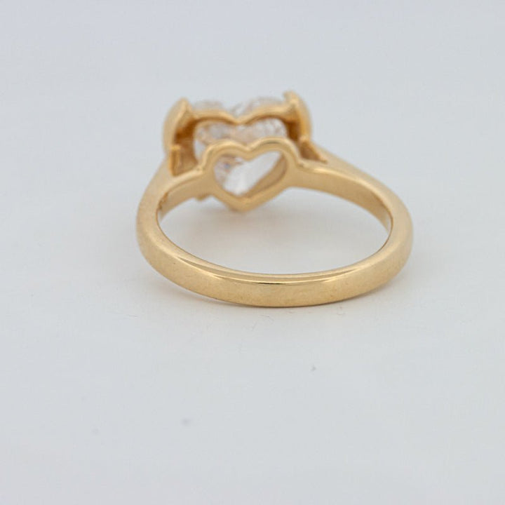 1.50 CT Heart - Shape Pinky Ring (LG) - ZIZOV DIAMONDS