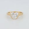 1.50 CT Heart - Shape Pinky Ring (LG) - ZIZOV DIAMONDS