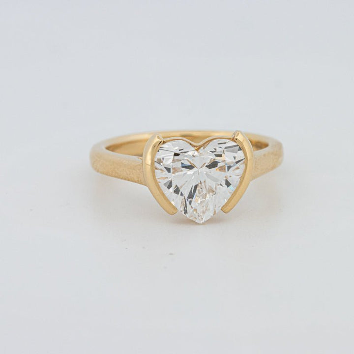 1.50 CT Heart - Shape Pinky Ring (LG) - ZIZOV DIAMONDS