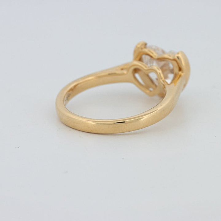 1.50 CT Heart - Shape Pinky Ring (LG) - ZIZOV DIAMONDS