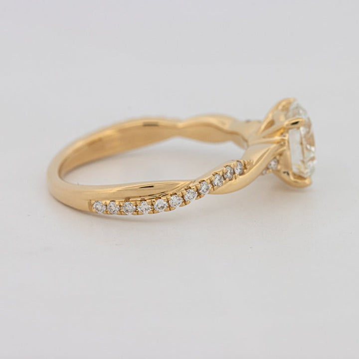 1.50 CT Round "Twist" Solitaire (LG) - ZIZOV DIAMONDS