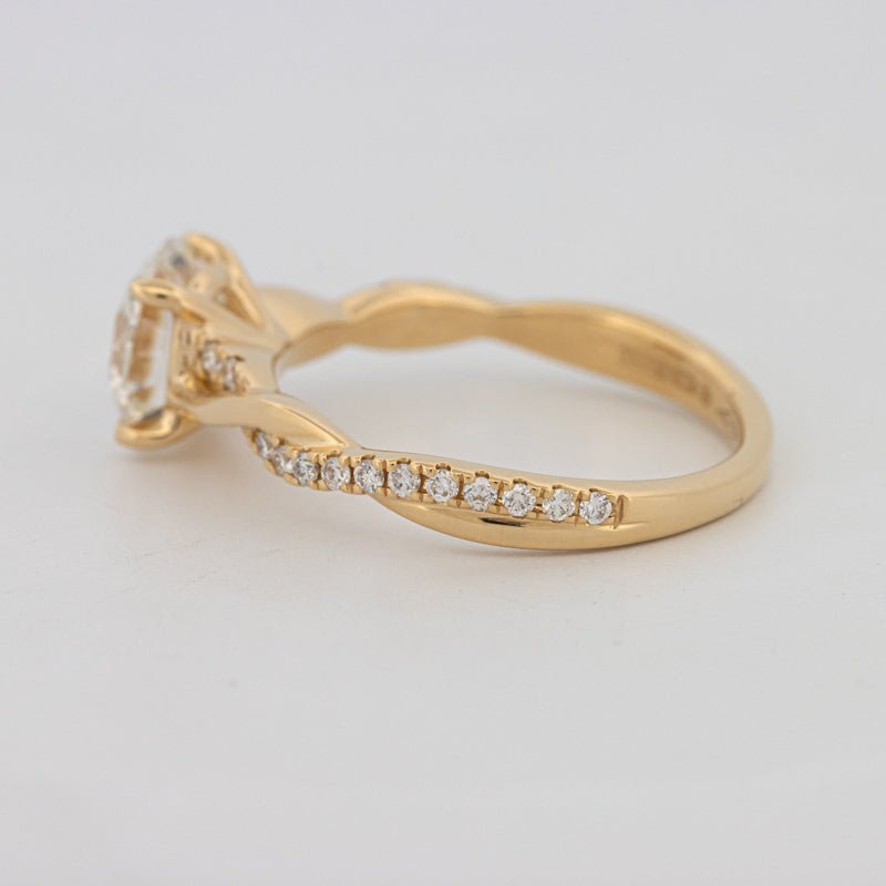 1.50 CT Round "Twist" Solitaire (LG) - ZIZOV DIAMONDS