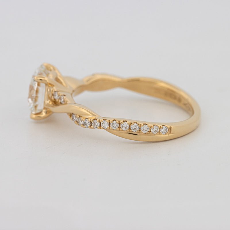 1.50 CT Round "Twist" Solitaire (LG) - ZIZOV DIAMONDS