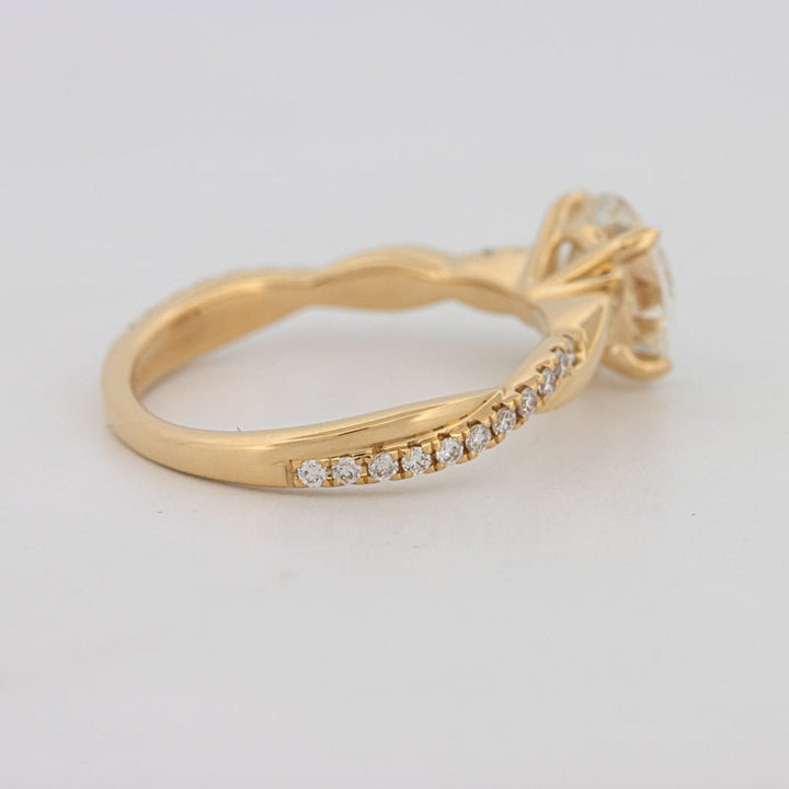 1.50 CT Round "Twist" Solitaire (LG) - ZIZOV DIAMONDS