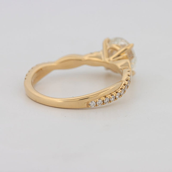 1.50 CT Round "Twist" Solitaire (LG) - ZIZOV DIAMONDS