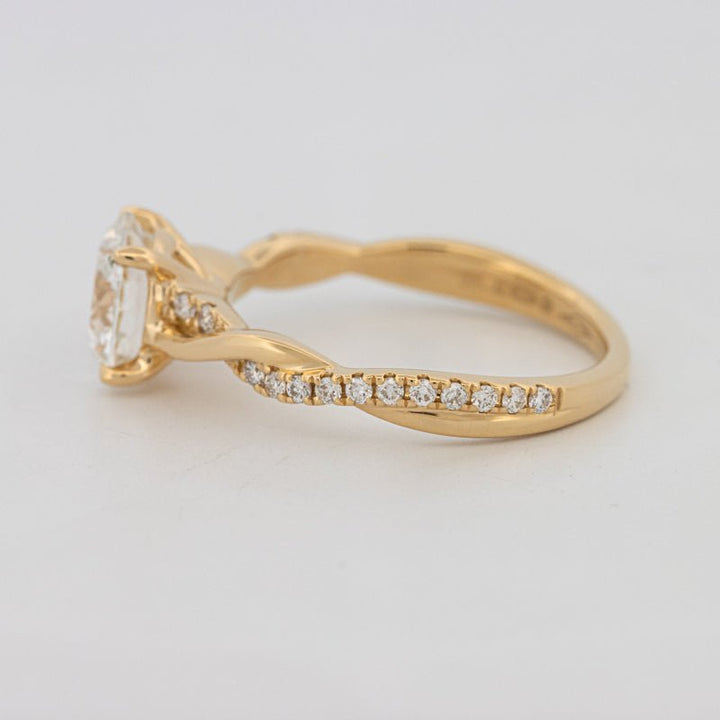 1.50 CT Round "Twist" Solitaire (LG) - ZIZOV DIAMONDS