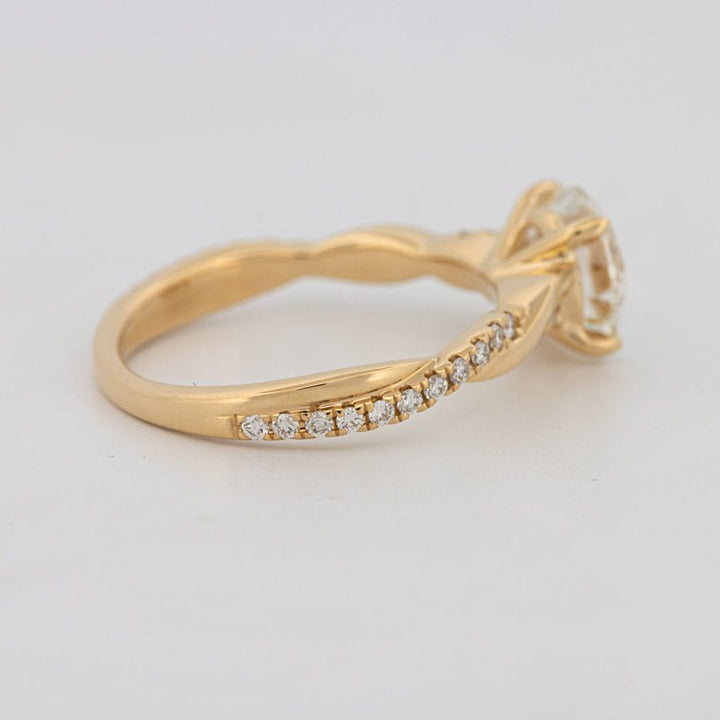 1.50 CT Round "Twist" Solitaire (LG) - ZIZOV DIAMONDS