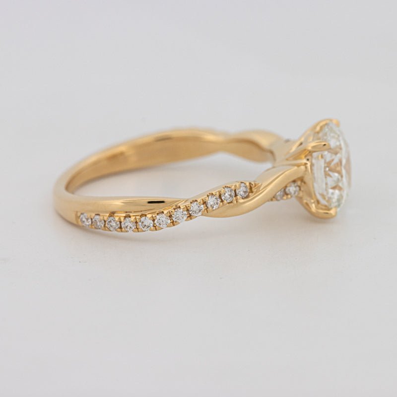 1.50 CT Round "Twist" Solitaire (LG) - ZIZOV DIAMONDS