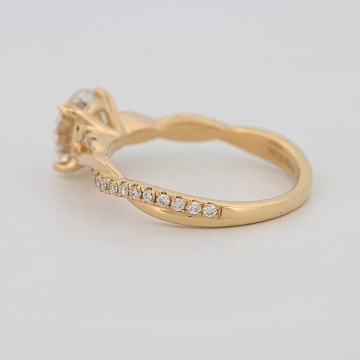 1.50 CT Round "Twist" Solitaire (LG) - ZIZOV DIAMONDS