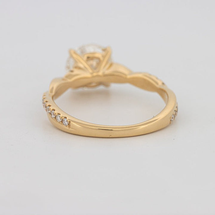 1.50 CT Round "Twist" Solitaire (LG) - ZIZOV DIAMONDS