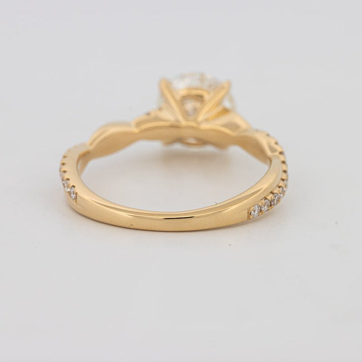 1.50 CT Round "Twist" Solitaire (LG) - ZIZOV DIAMONDS