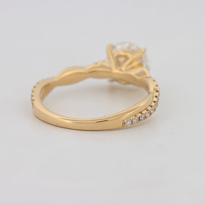 1.50 CT Round "Twist" Solitaire (LG) - ZIZOV DIAMONDS