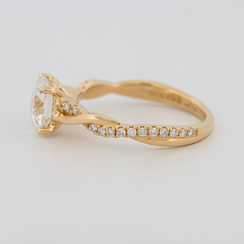 1.50 CT Round "Twist" Solitaire (LG) - ZIZOV DIAMONDS