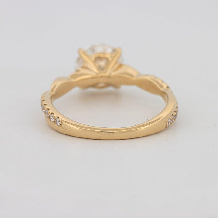 1.50 CT Round "Twist" Solitaire (LG) - ZIZOV DIAMONDS