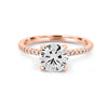 1.50 CT Under - Halo Brilliant Cut Pavé Solitaire (LG) - ZIZOV DIAMONDS