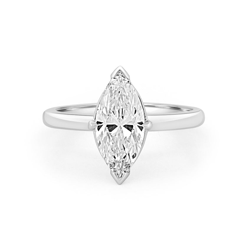 1.59 CT Classic Marquise Cut Solitaire Ring (LG) - ZIZOV DIAMONDS