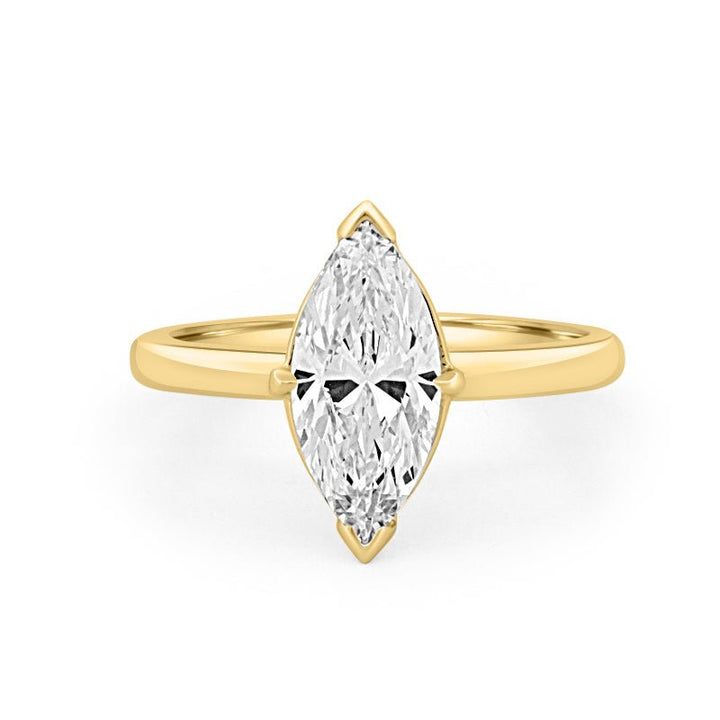 1.59 CT Classic Marquise Cut Solitaire Ring (LG) - ZIZOV DIAMONDS