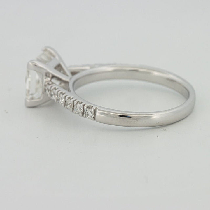 1,75 CT Princess Cut Pavé Solitaire (LG) - ZIZOV DIAMONDS