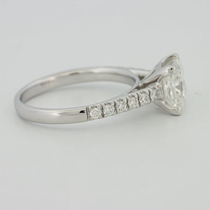 1,75 CT Princess Cut Pavé Solitaire (LG) - ZIZOV DIAMONDS