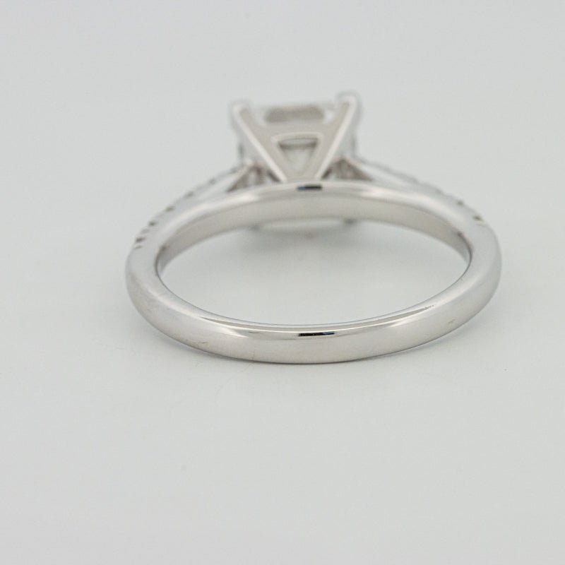 1,75 CT Princess Cut Pavé Solitaire (LG) - ZIZOV DIAMONDS