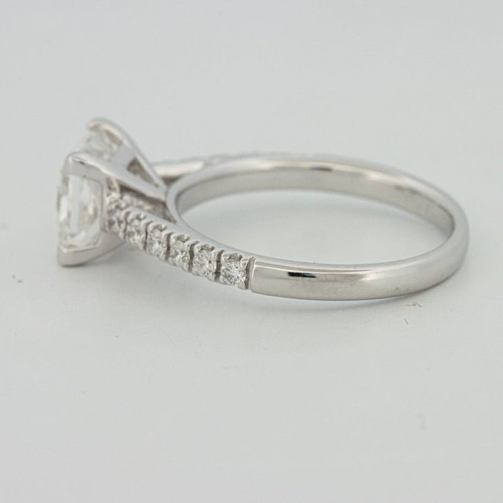 1,75 CT Princess Cut Pavé Solitaire (LG) - ZIZOV DIAMONDS
