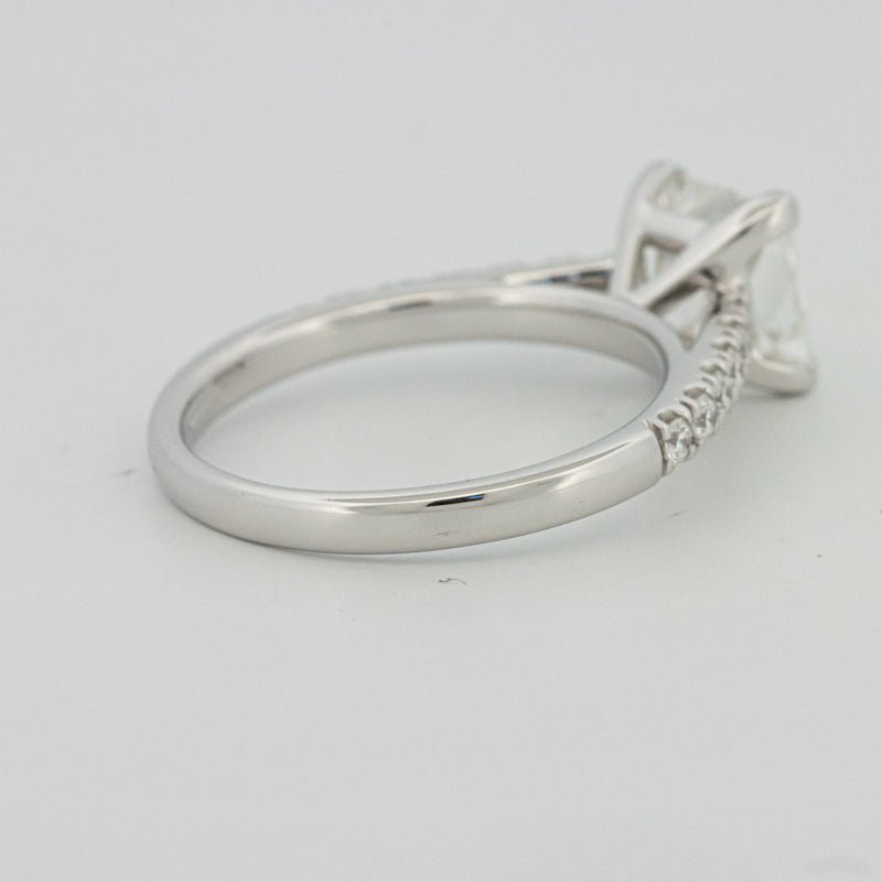 1,75 CT Princess Cut Pavé Solitaire (LG) - ZIZOV DIAMONDS