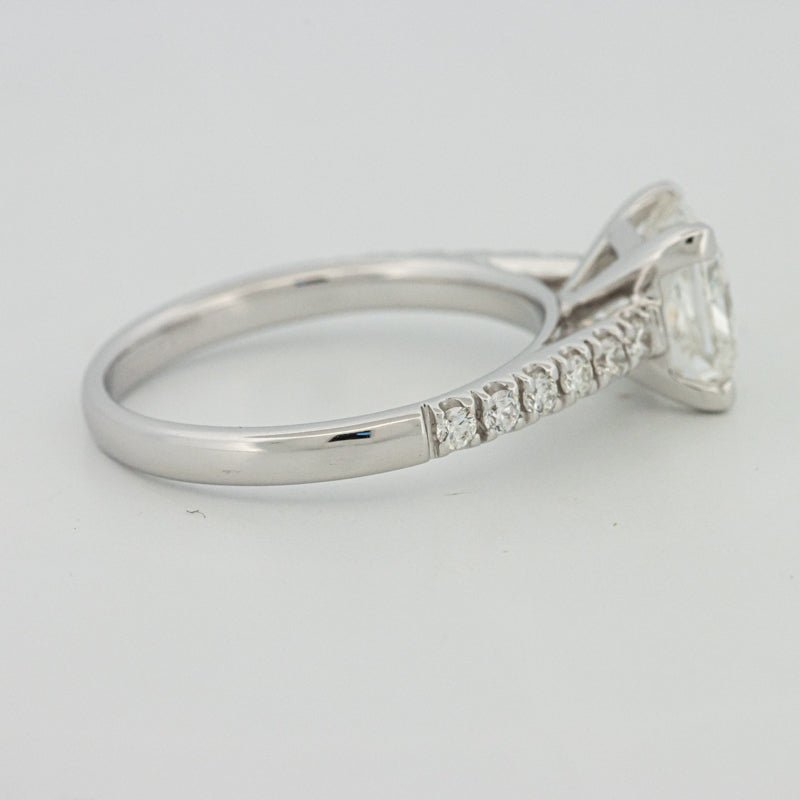 1,75 CT Princess Cut Pavé Solitaire (LG) - ZIZOV DIAMONDS