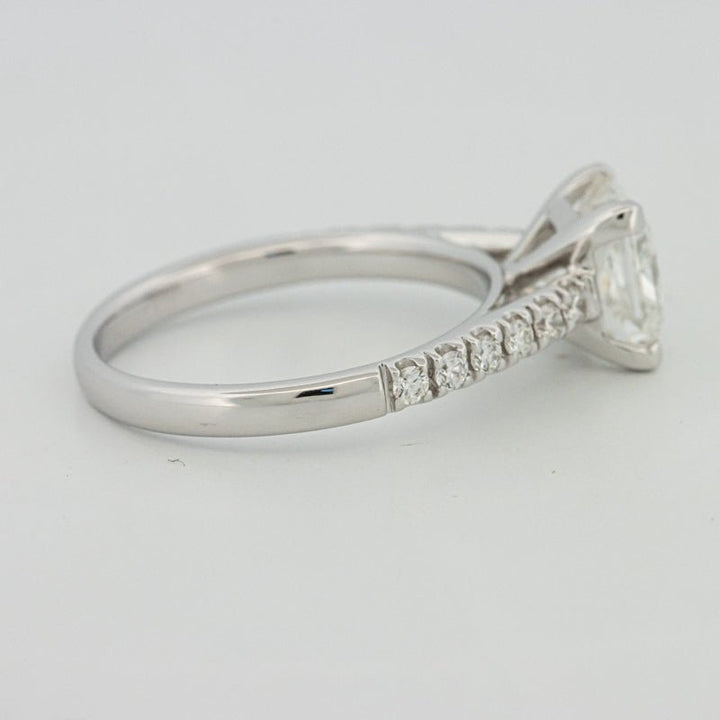 1,75 CT Princess Cut Pavé Solitaire (LG) - ZIZOV DIAMONDS
