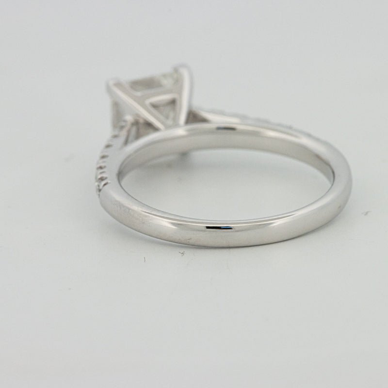 1,75 CT Princess Cut Pavé Solitaire (LG) - ZIZOV DIAMONDS