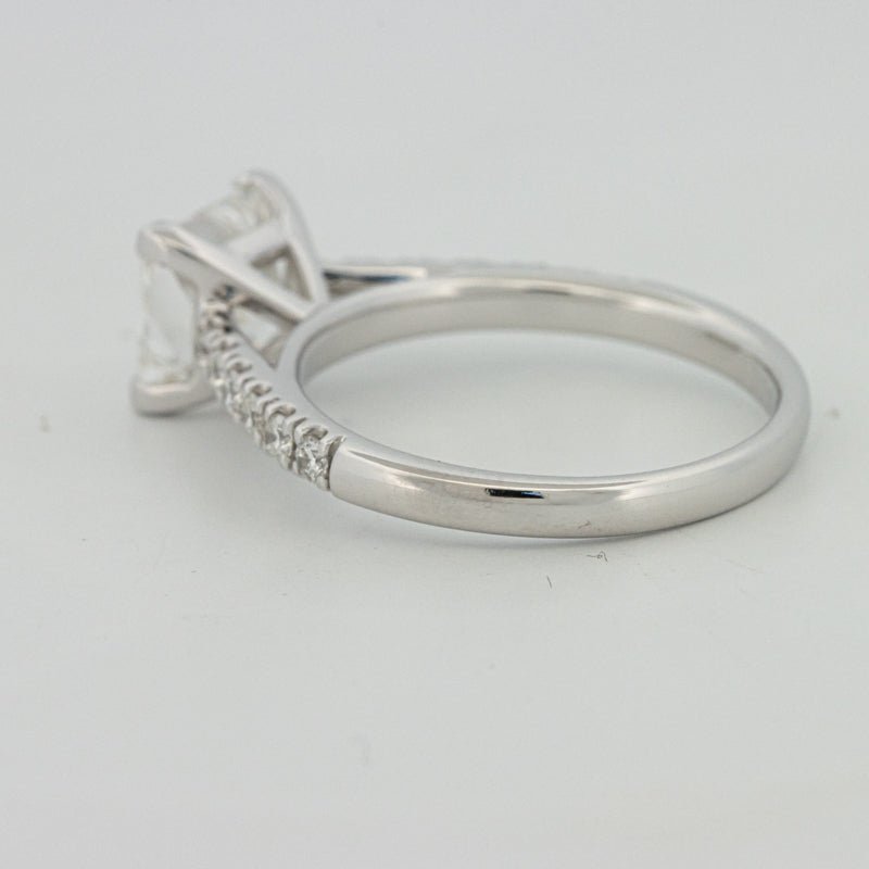 1,75 CT Princess Cut Pavé Solitaire (LG) - ZIZOV DIAMONDS