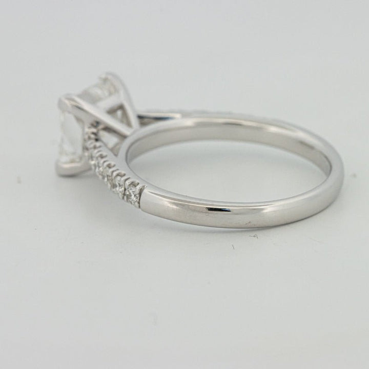 1,75 CT Princess Cut Pavé Solitaire (LG) - ZIZOV DIAMONDS