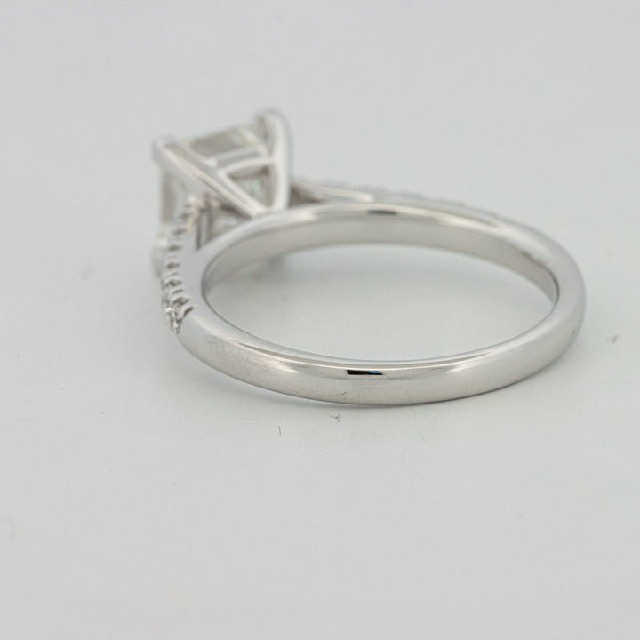 1,75 CT Princess Cut Pavé Solitaire (LG) - ZIZOV DIAMONDS