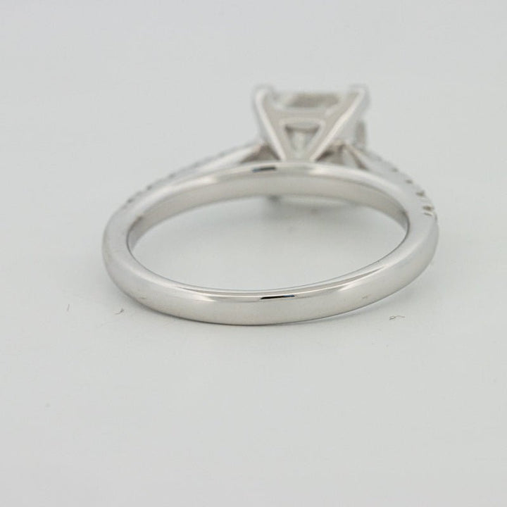 1,75 CT Princess Cut Pavé Solitaire (LG) - ZIZOV DIAMONDS