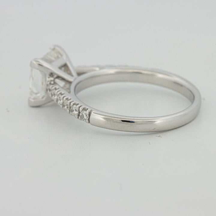 1,75 CT Princess Cut Pavé Solitaire (LG) - ZIZOV DIAMONDS