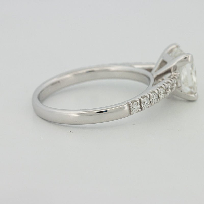 1,75 CT Princess Cut Pavé Solitaire (LG) - ZIZOV DIAMONDS