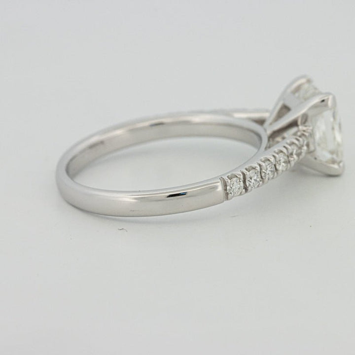 1,75 CT Princess Cut Pavé Solitaire (LG) - ZIZOV DIAMONDS