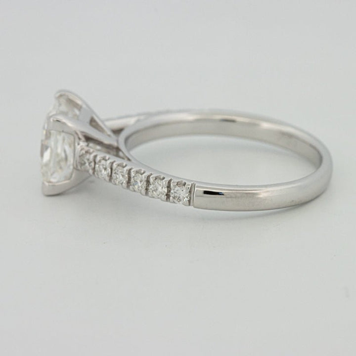 1,75 CT Princess Cut Pavé Solitaire (LG) - ZIZOV DIAMONDS