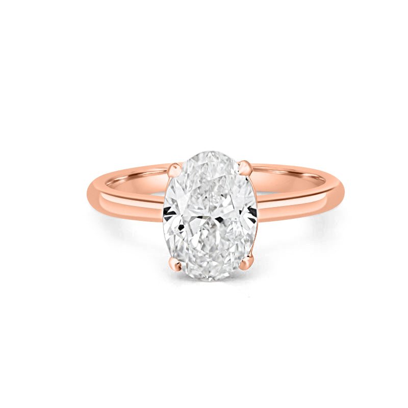 2 CT Classic Oval Cut Solitaire (LG) - ZIZOV DIAMONDS