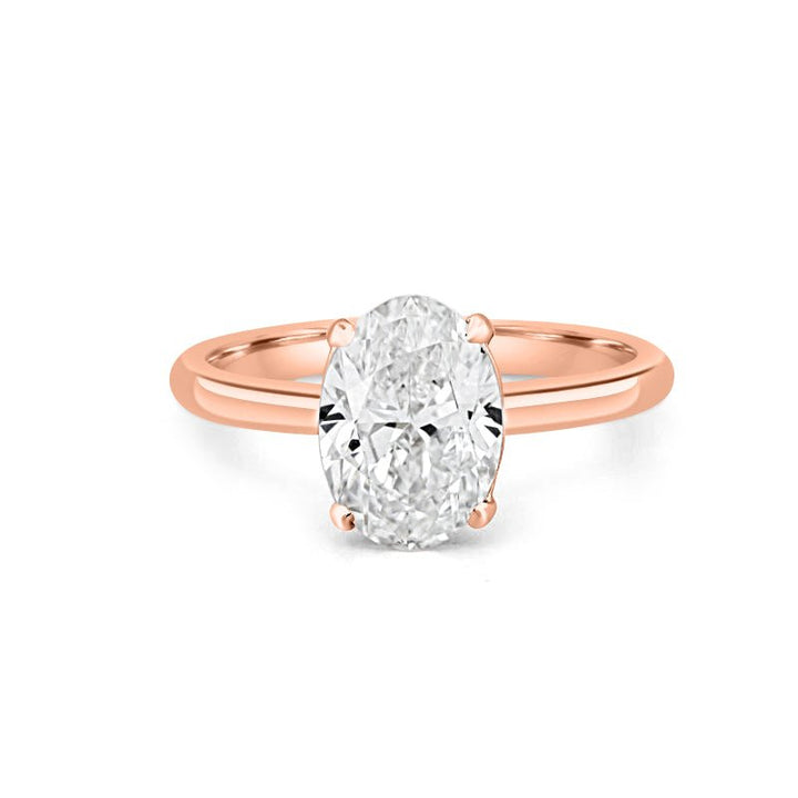 2 CT Classic Oval Cut Solitaire (LG) - ZIZOV DIAMONDS