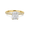 2 CT Cushion Cut Under - Halo Full Pavé Solitaire (LG) - ZIZOV DIAMONDS