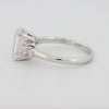 2 CT Emerald Cut Trilogy Solitaire (LG) - ZIZOV DIAMONDS