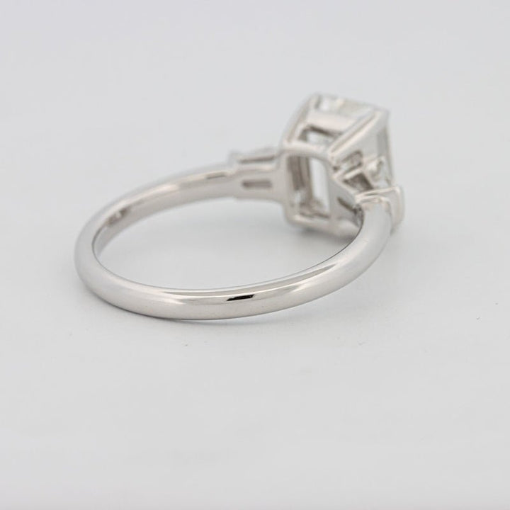2 CT Emerald Cut Trilogy Solitaire (LG) - ZIZOV DIAMONDS