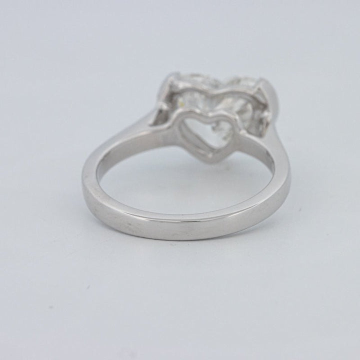 2 CT Heart - Shape Pinky Ring (LG) - ZIZOV DIAMONDS