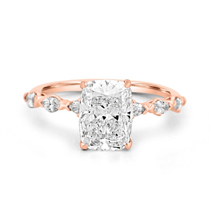 2 CT "Kaylee" Solitaire Pavé (LG) - ZIZOV DIAMONDS