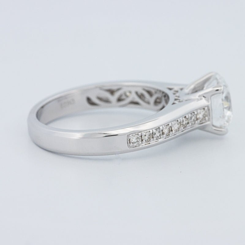 2 CT Round Cut Pavé Solitaire (LG) - ZIZOV DIAMONDS