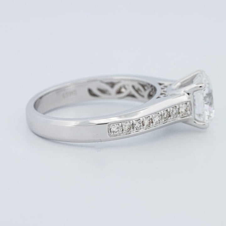 2 CT Round Cut Pavé Solitaire (LG) - ZIZOV DIAMONDS