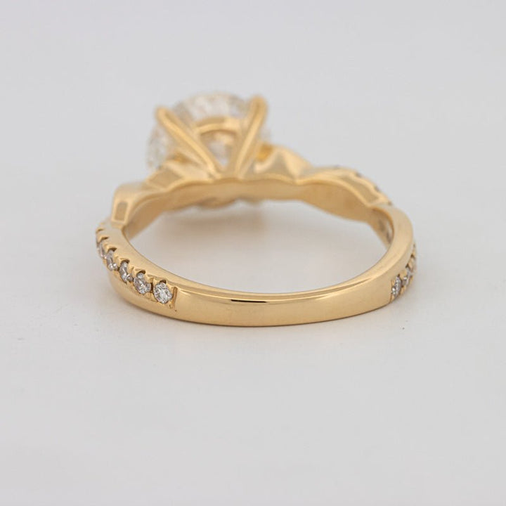 2 CT Round "Twist" Solitaire (LG) - ZIZOV DIAMONDS