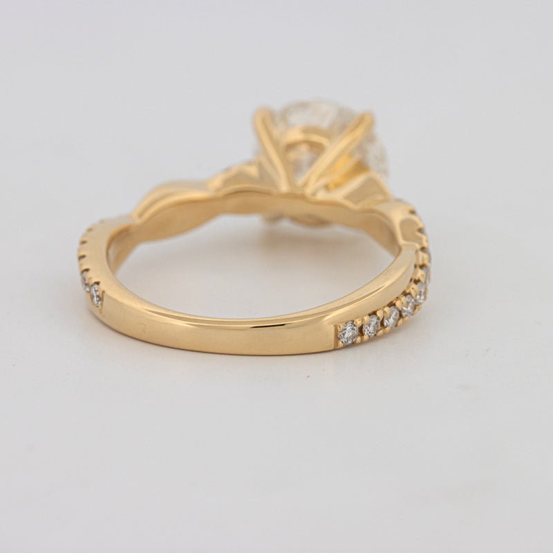 2 CT Round "Twist" Solitaire (LG) - ZIZOV DIAMONDS